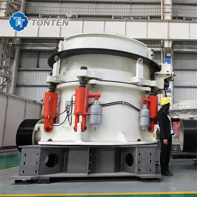 หินหิน Multi Cylinder ไฮดรอลิก brick Cone Crusher สําหรับเหมือง