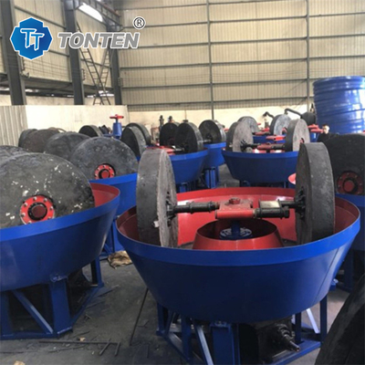 เครื่องบดทองแดง Wet Pan Mill เครื่องบดทองแดง