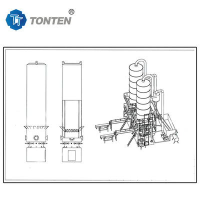 TONTEN อุตสาหกรรม เครื่องบดกระจก สายการผลิต