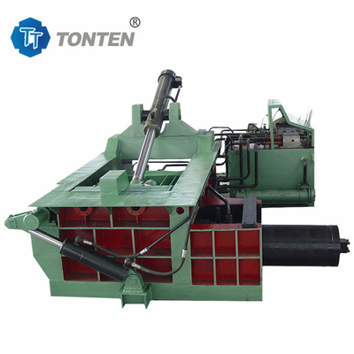 เครื่องบริเกตต์แบบไฮดรอลิก สําหรับขยะเหล็ก 4000kg