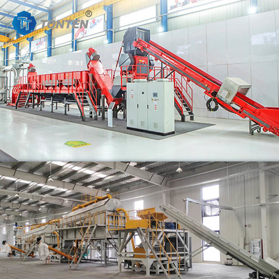 โรงงานอุปกรณ์เครื่องจักรรีไซเคิล แบตเตอรี่รถยนต์ลิตยู 110kw