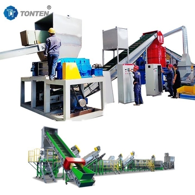 Oem อิเล็กทรอนิกส์ขยะ Shredder ตู้เย็นขยะเรียงลําดับ Crusher สายการผลิต