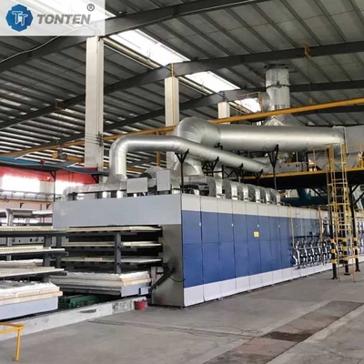 โรงไฟลมหลุมเซรามิกอัตโนมัติ สําหรับการปะทะอิฐ สร้างบนฝั่งภูเขา