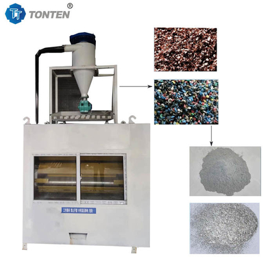 โรงงานรีไซเคิลพลาสติก PA PVC PET เครื่องแยกไฟฟ้าสแตตติก OEM