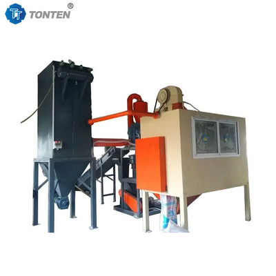 โรงงานรีไซเคิลพลาสติก PA PVC PET เครื่องแยกไฟฟ้าสแตตติก OEM