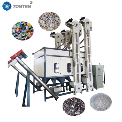 โรงงานรีไซเคิลเศษพลาสติก PET PVC ABS PP เครื่องแยกไฟฟ้าสแตตติก