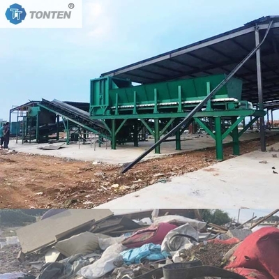 อุปกรณ์รีไซเคิล การแยกขยะเทศบาล สายรีไซเคิลขยะอินทรีย์