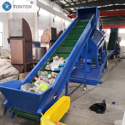 โรงงานรีไซเคิลพลาสติกฟิล์มถุง โพลีโปรพีเลน PP Ldpe เครื่องซักผ้า
