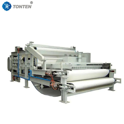 น้ําเสีย Desilting การหนา น้ําเสีย เข็มขัด เครื่องพิมพ์ Filter sludge Dewatering Belt เครื่อง