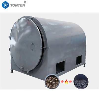 Biomass ถ่านหินข้าวกระดูกกระดูกหินเตาอุปกรณ์เตาอุปกรณ์เครื่องทําถ่านหินโคโคส