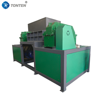 เครื่องบดโลหะหญ้าหลายฟังก์ชัน Double Shaft Shredder
