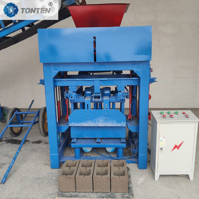 เครื่องทําคอนกรีตอัตโนมัติครบครัน Interlock brick hollow block