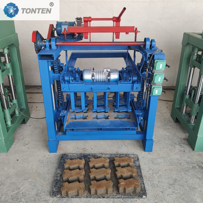 เครื่องทําอิฐคอนกรีต ซีเมนต์ บล็อกโฮลล์ บล็อกครึ่งอัตโนมัติ