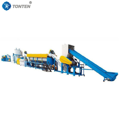 พลาสติกขยะกระป๋องสัตว์เลี้ยง ล้างโรงงานรีไซเคิล เครื่องบดท่อ PVC