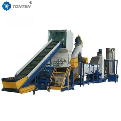 พลาสติกขยะกระป๋องสัตว์เลี้ยง ล้างโรงงานรีไซเคิล เครื่องบดท่อ PVC
