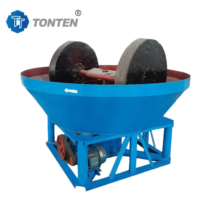 เครื่องบดทองแดง Wet Pan Mill เครื่องบดทองแดง