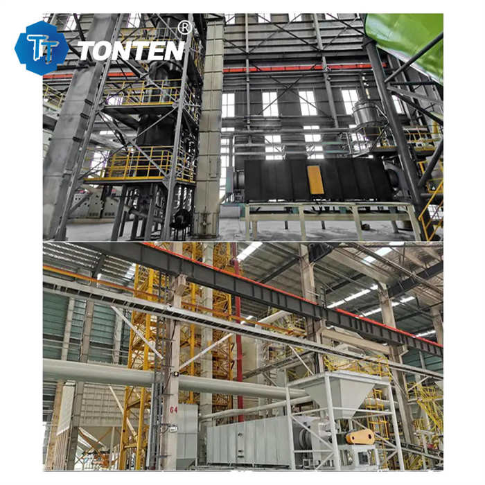 TONTEN อุตสาหกรรม เครื่องบดกระจก สายการผลิต