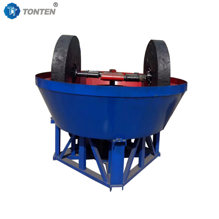 เครื่องบดโม่ทอง เครื่องแยกแร่เงิน สังกะสี แบบแรงโน้มถ่วง เครื่องโม่เปียก